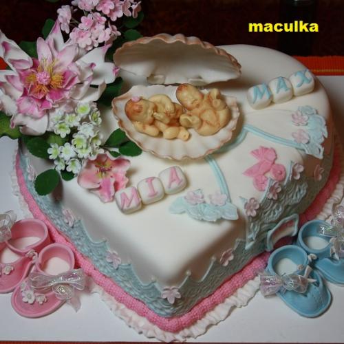 krstinová pre dvojičky