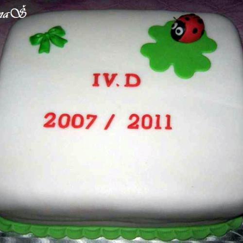 Na stužkovú - veľká torta