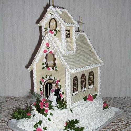 Moja svadobná torta od Aničky :-)