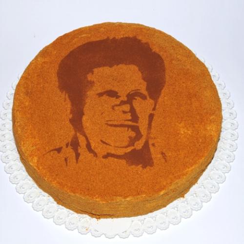 Torta Marlenka pre svokru s jej portrétom