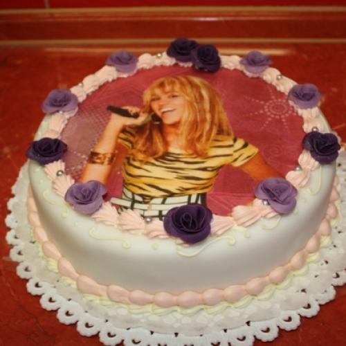 Jedla oplatka Hanna Montana