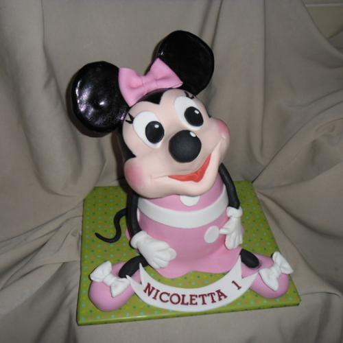 3D Minnie mouse