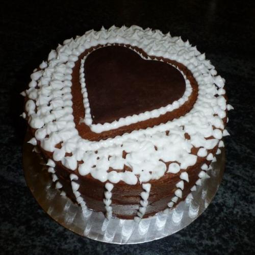 Valentínska torta