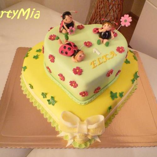 Torta s lienkami