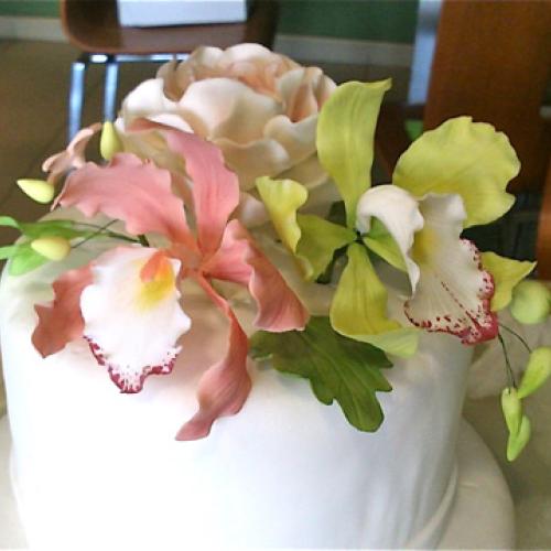 Orchideová nie moja torta. :o)