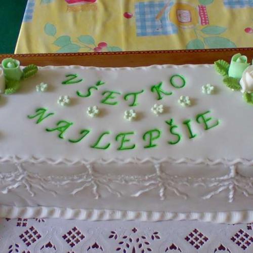 torta s číslom