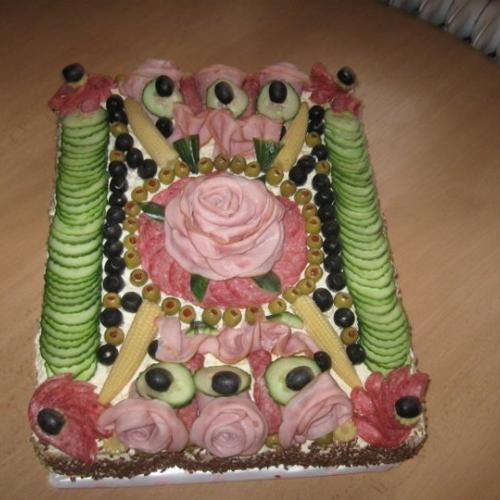 slaná torta