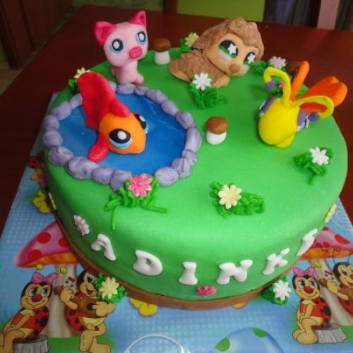 Pet shop torta