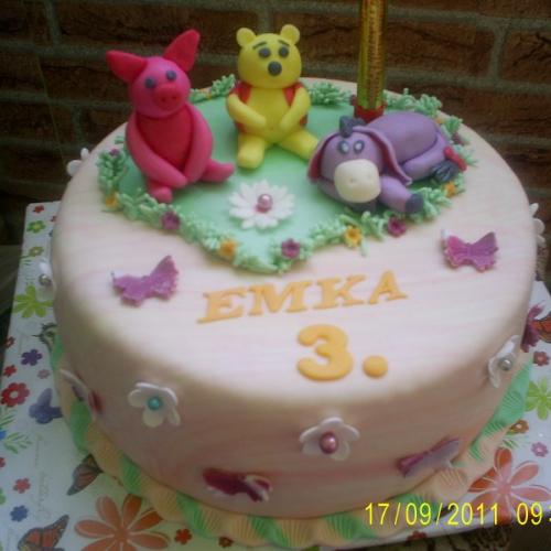 Okruhla s mackom Pooh a jeho kamaratmi
