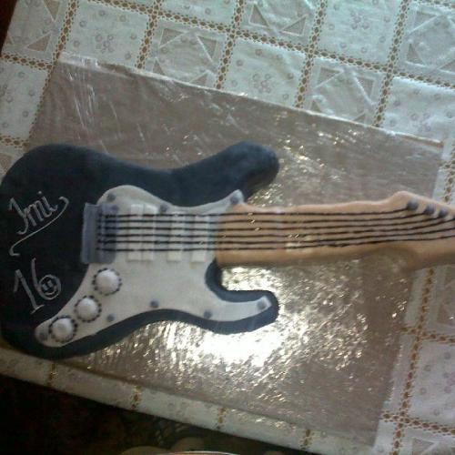 Gitara pre syna....skúšobná