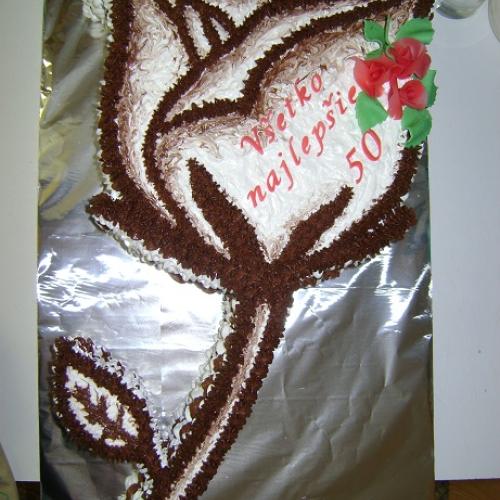 penova torta - ruža
