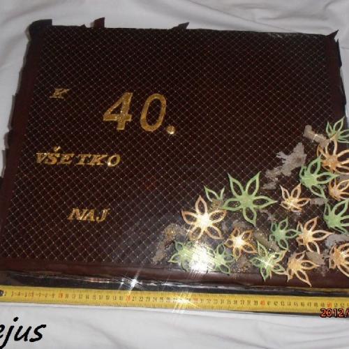 čoko torta s čokotransferom