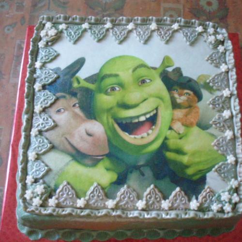 Shrek - oblátka
