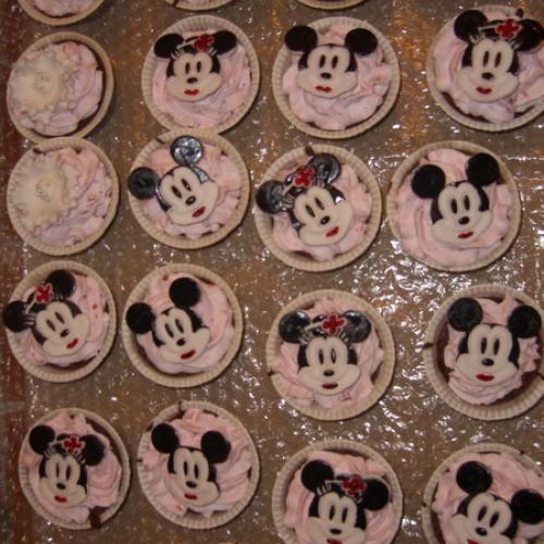 cupcakes s Mickey a Minnie