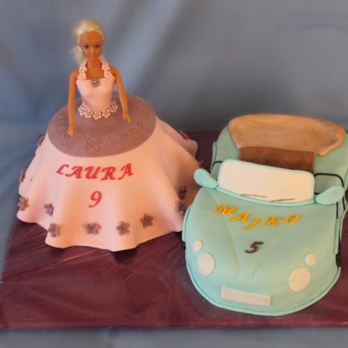Barbie a kabriolet