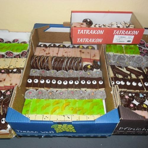 mix svadobných zákuskov