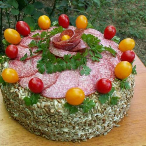 slaná torta podľa Irmy 