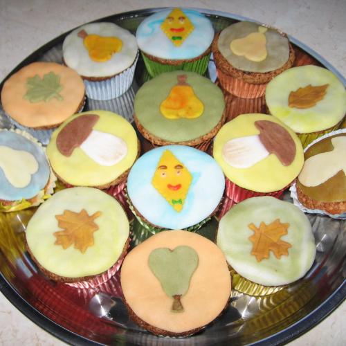 jesenné muffinky do škôlky