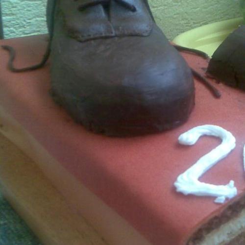Torta s topánkami do tanečnej