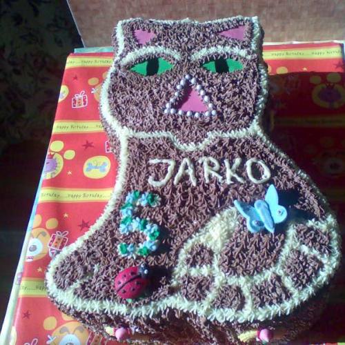 mačka pre synčeka do škôlky
