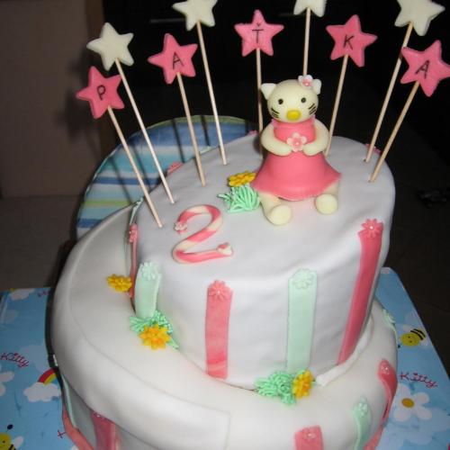 moja prvá krivá torta :)