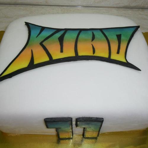 Graffity nápis 