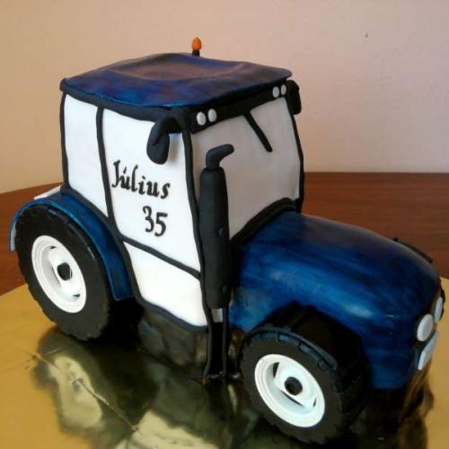 Modry traktor 2