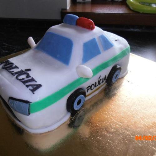 policajné auto