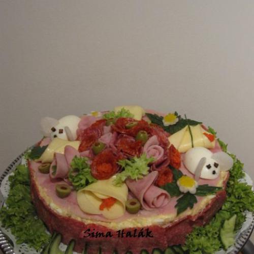 Slana torta myška