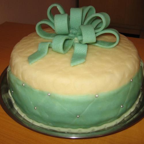 prevrátená torta 