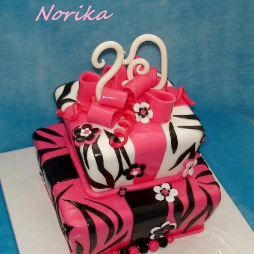 "zebria" tortička