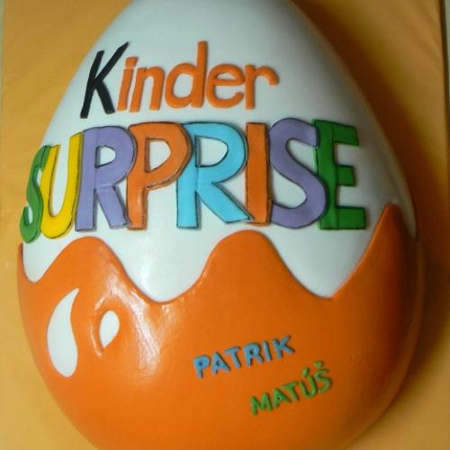 kinder vajíčko pre dvoch oslávencov