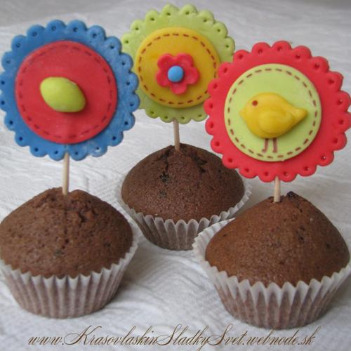 Čokoládové muffinky