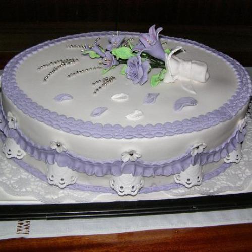 Fialová torta
