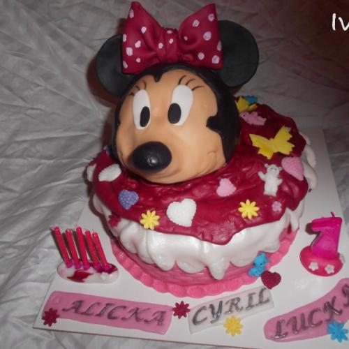 Minnie v košiku