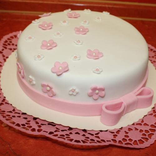 Torta číslo 112 s ružovou maslou