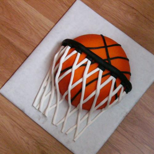 torta 20 - basketbalova lopta