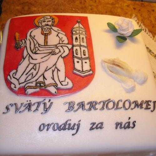 na odpustovú slávnosť u nás-obetný dar / biskupovi/