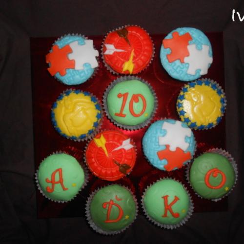Muffiny na 10. narodeniny
