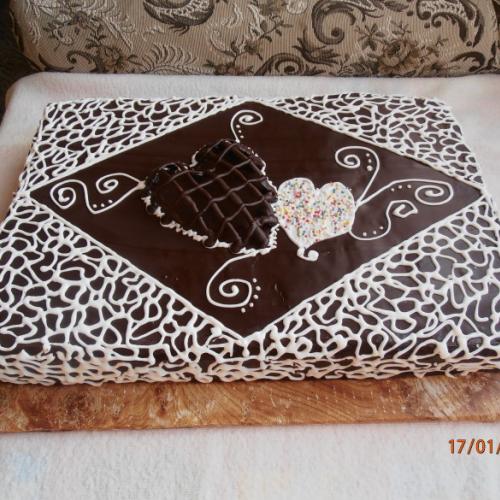 čokoládová torta