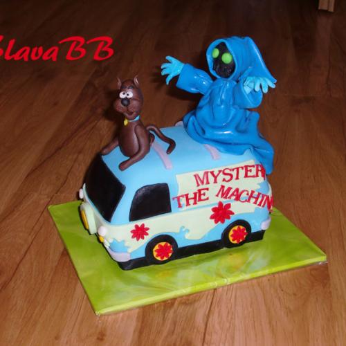 Auto SCOOBY DOO - torta 213