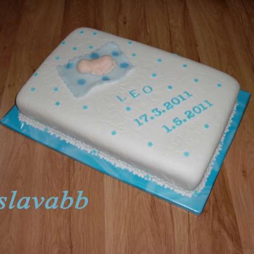 Krst Leo - torta 125