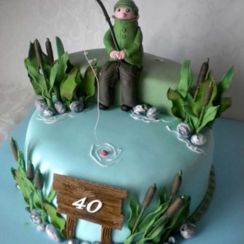  Torta pre rybára