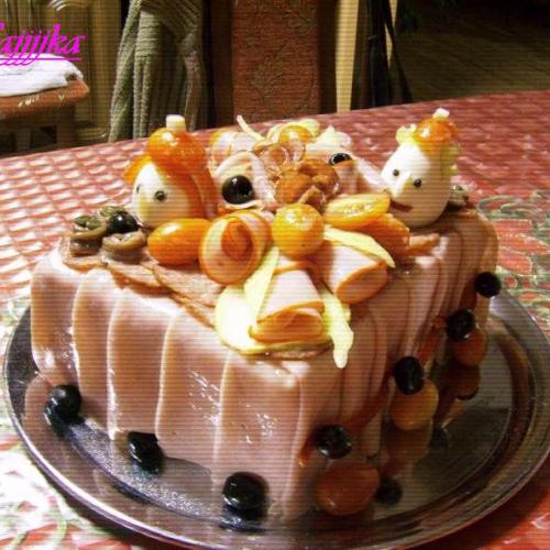 Moja prva slana torta