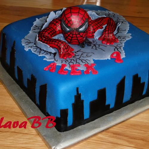 Spiderman - torta 242