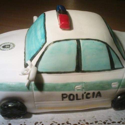 policajné auto