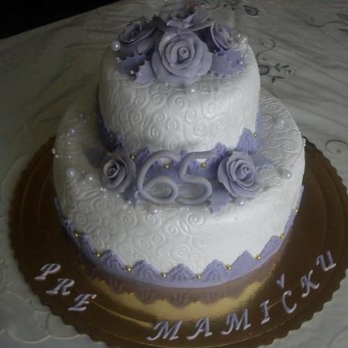 torta na 65-tku