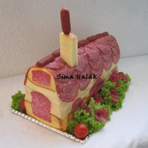 Slana torta Stajna pre koniky