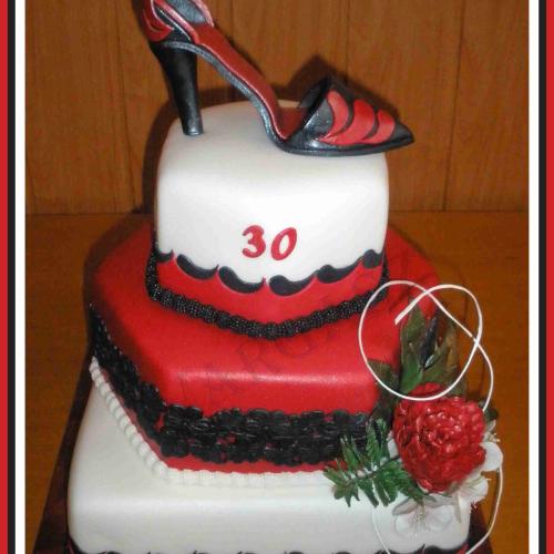 black-red-white