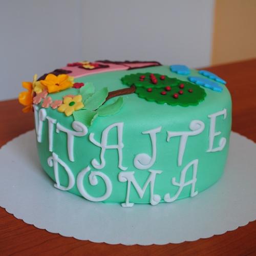 Domček na torte 2